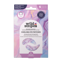Wild Stripes Cooling Eye Patches Rose Marble