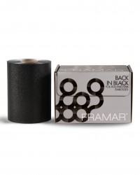 Rouleau Back in Black en relief noir 97.5m