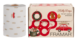Holly Days Embossed Roll 97M