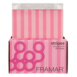 Pop Up Foil Pink Stripes