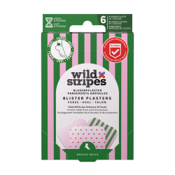 Wild Stripes Blister Plaster Heel Rosy Stripes