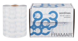 Embossed Roll Blue Sardines