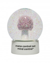 Brain Snow Globe Schneekugel